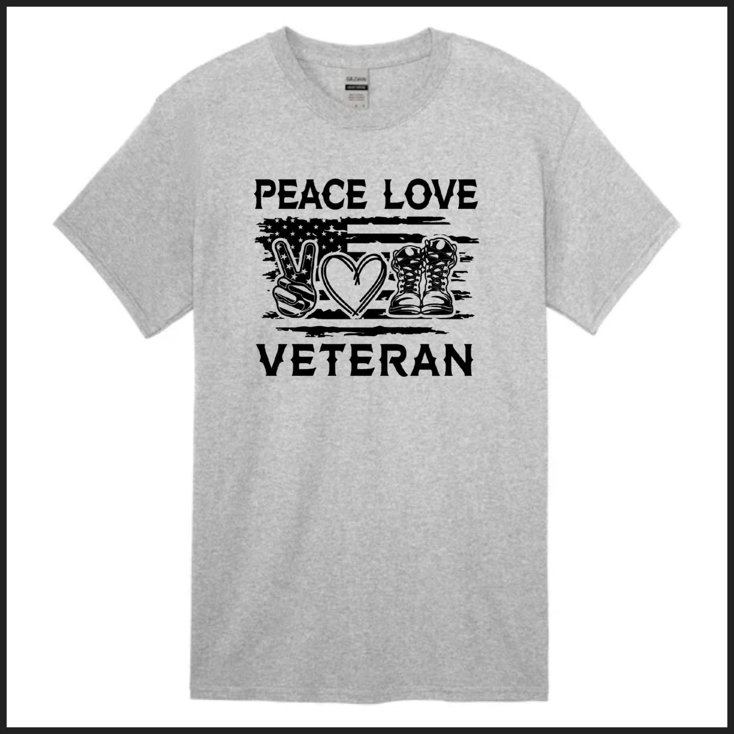 PEACE, LOVE, VETERAN