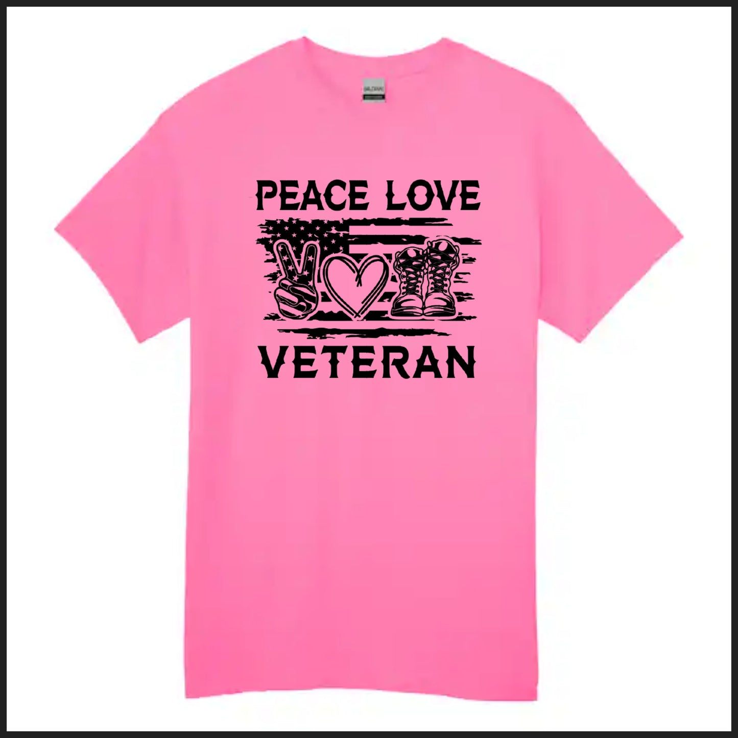 PEACE, LOVE, VETERAN