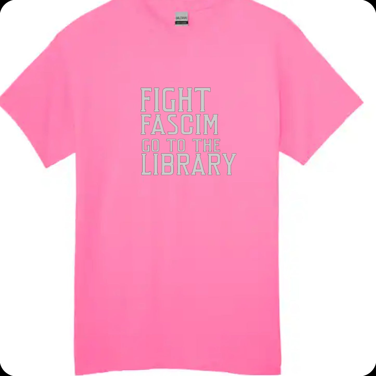 Fight Fascim go to the Library