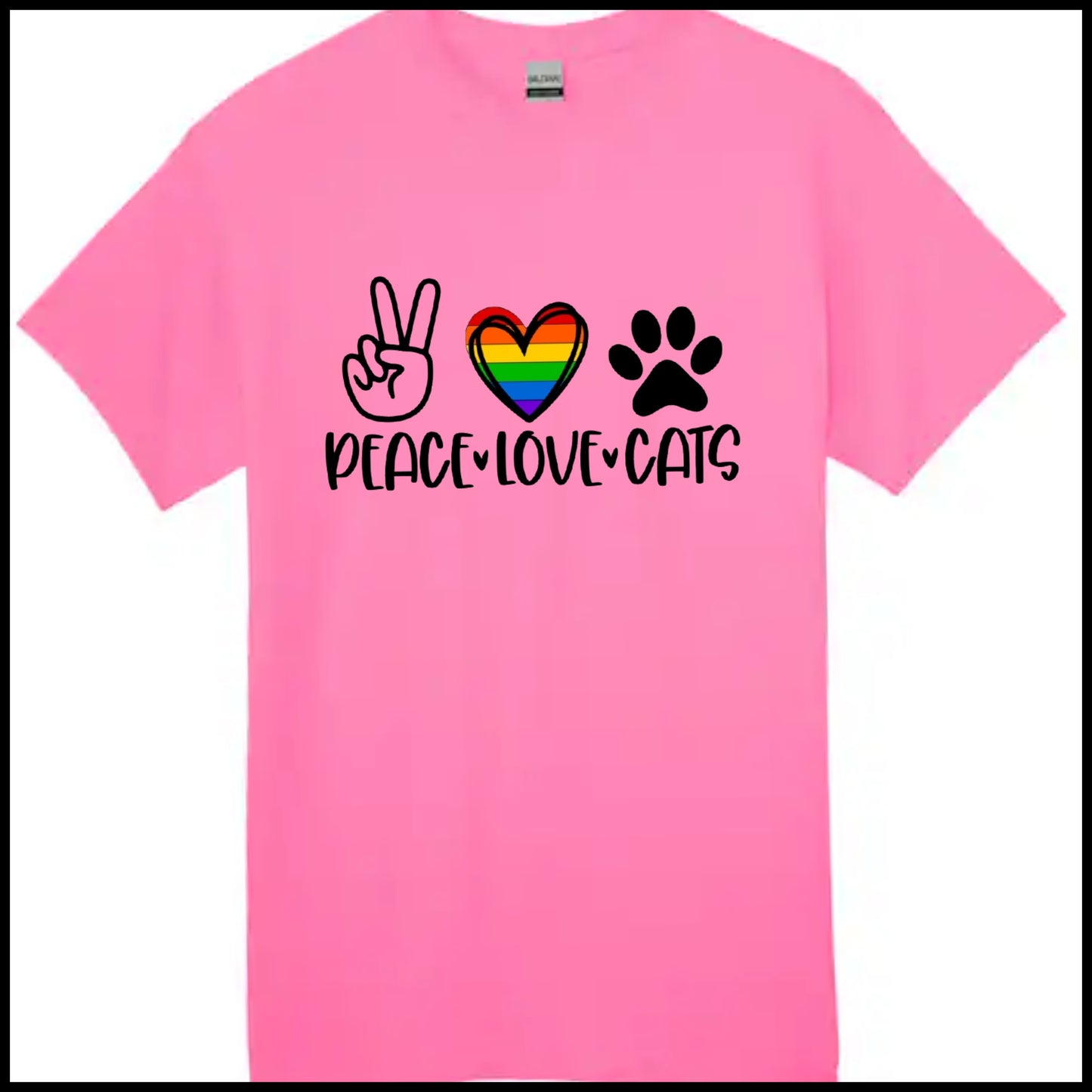 Peace love cats