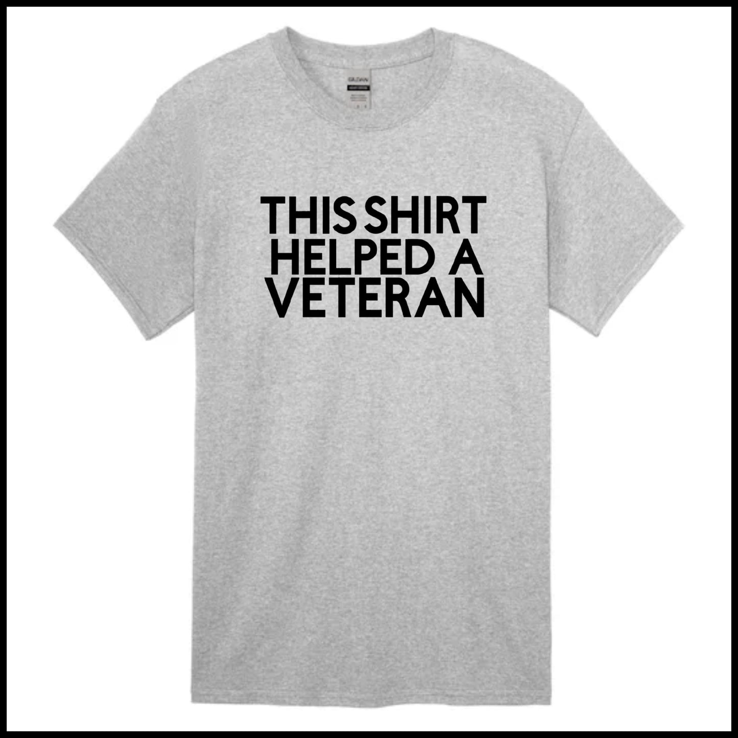This shirt helped a Veteran