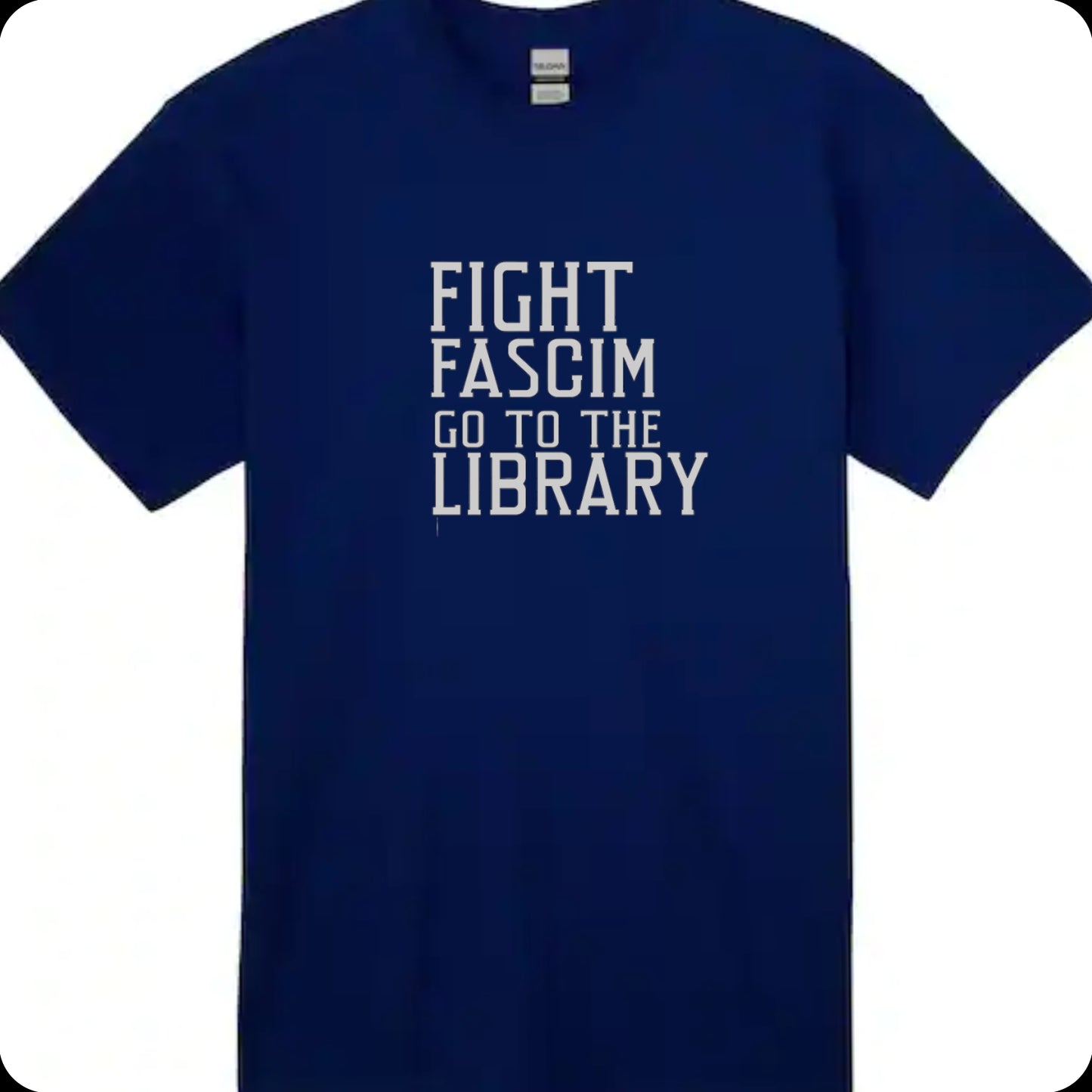 Fight Fascim go to the Library