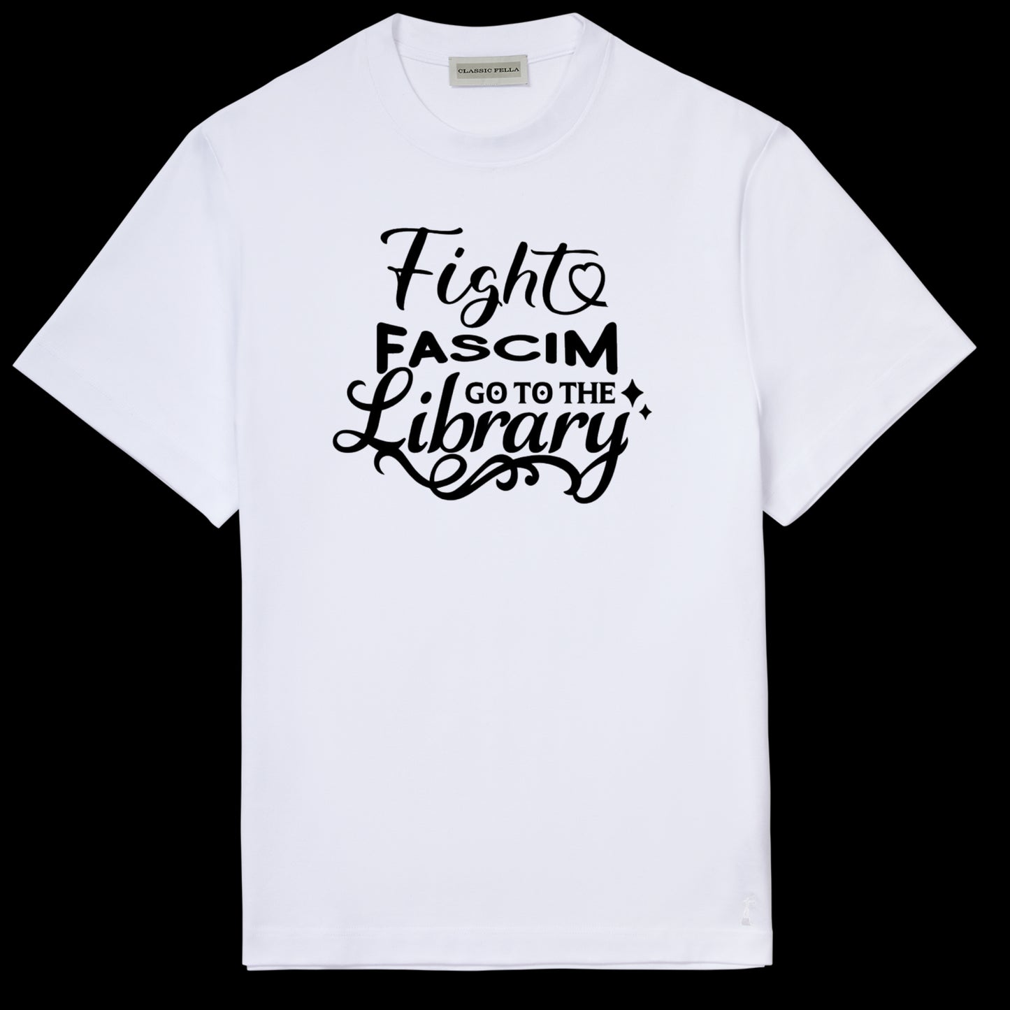 Fight Fascim go to the Library