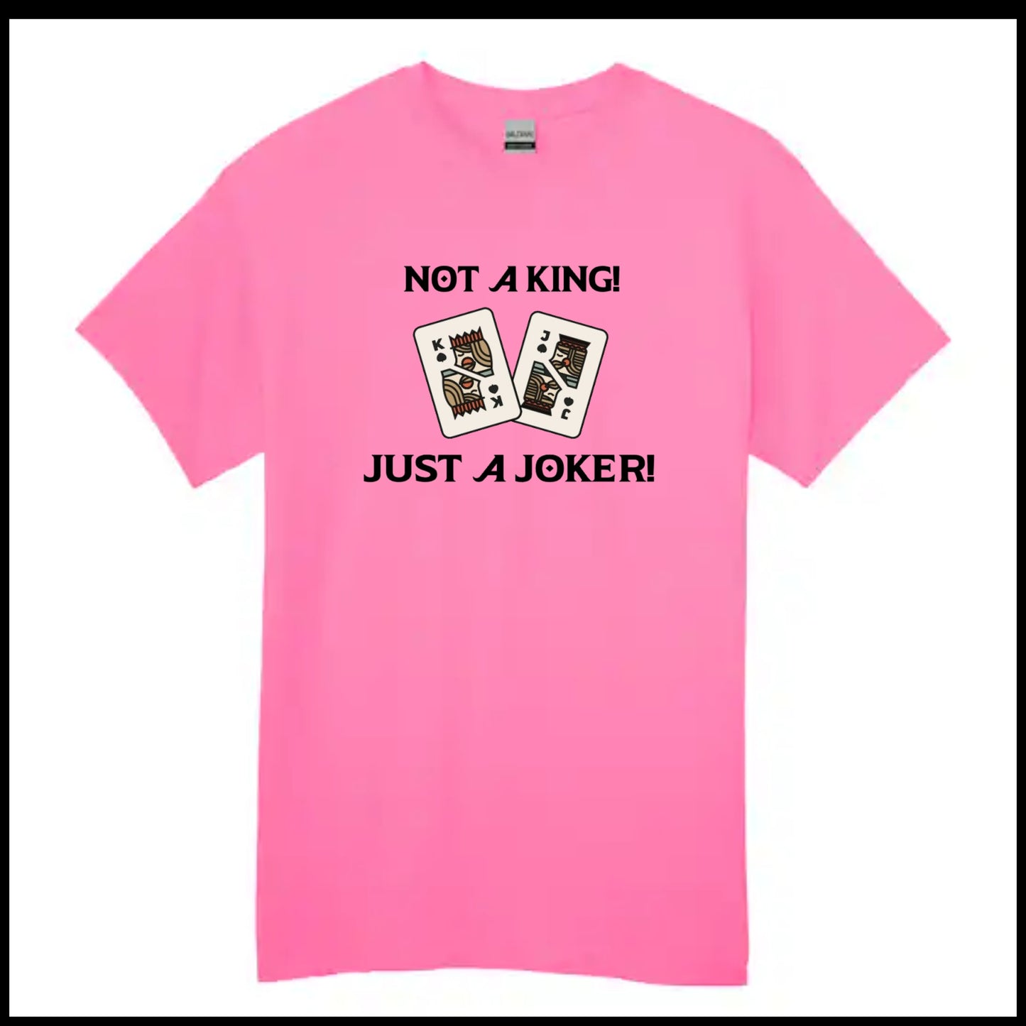 No Kings Only Jokers Shirts