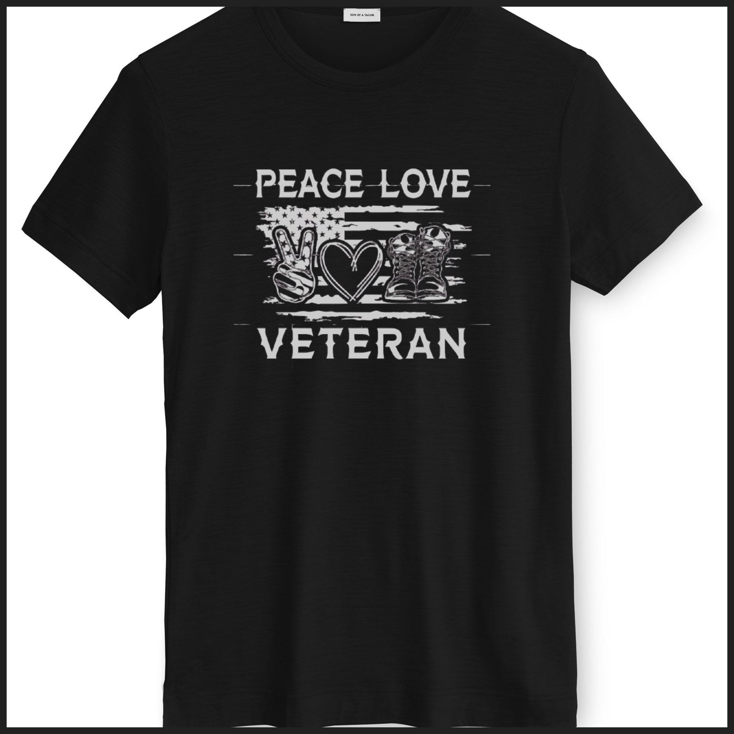PEACE, LOVE, VETERAN