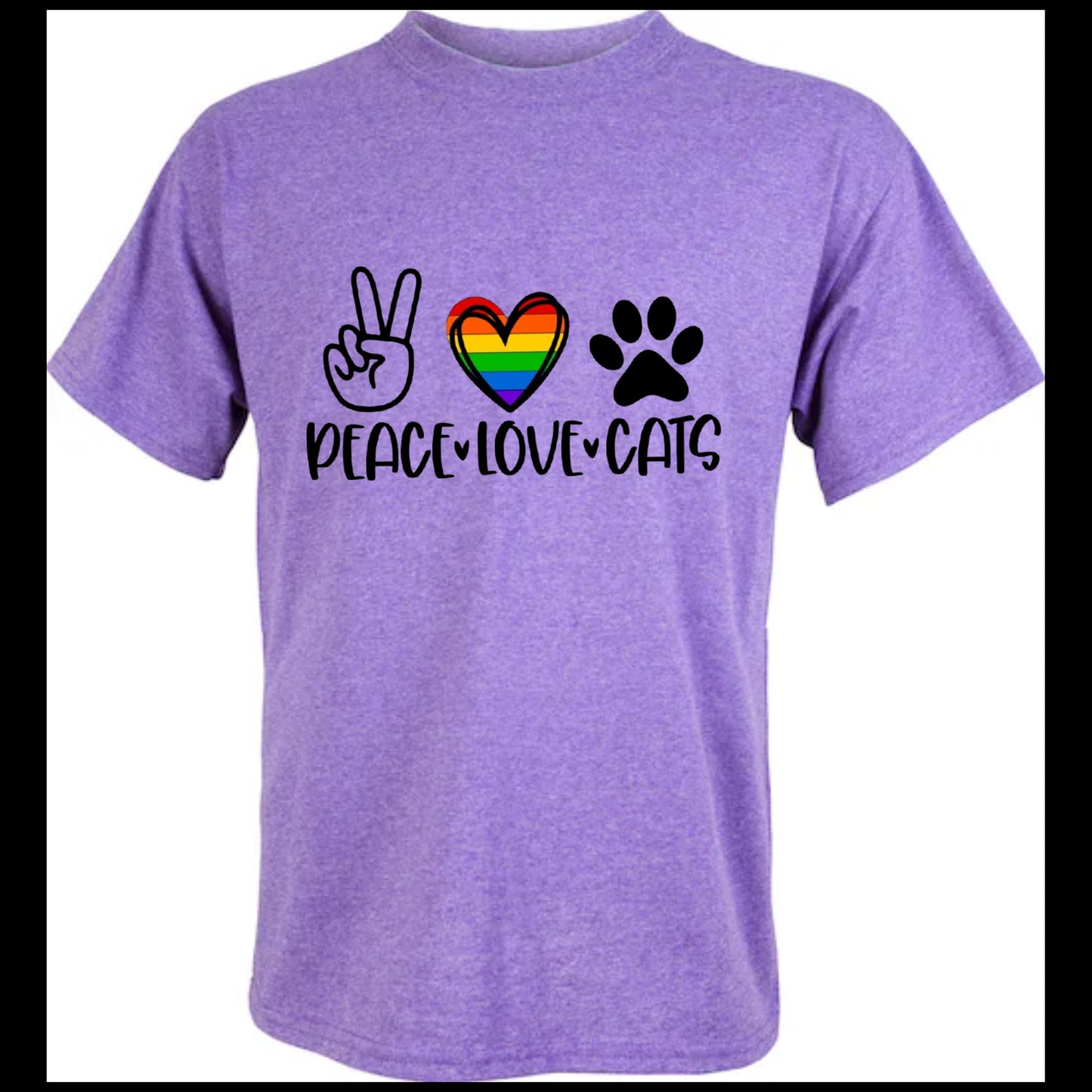 Peace love cats