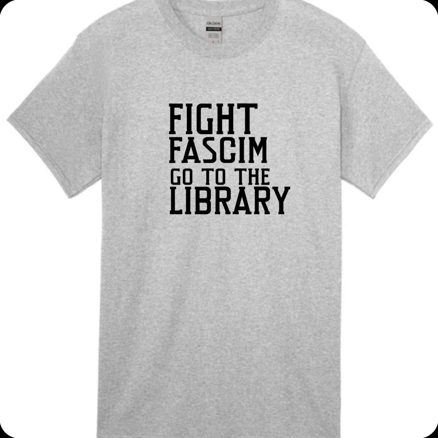 Fight Fascim go to the Library