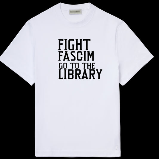 Fight Fascim go to the Library