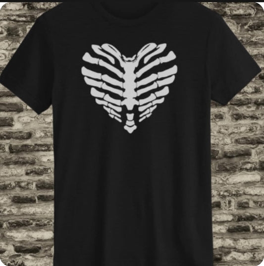 Skeleton heart Ribs
