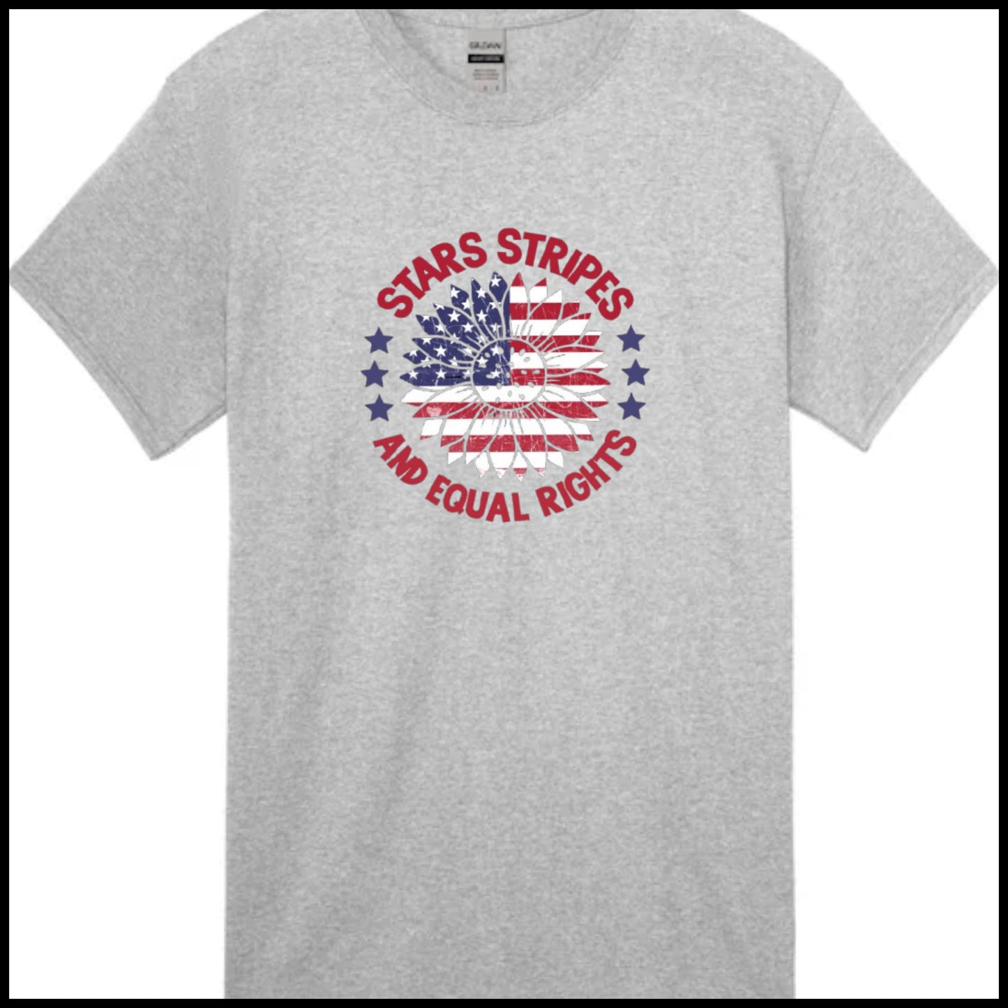 Sunflower Stars, Stripes Equal Rights