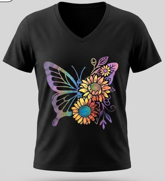 Butterfly Sunflower