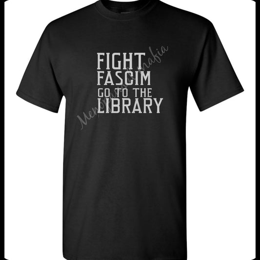 Fight Fascim go to the Library