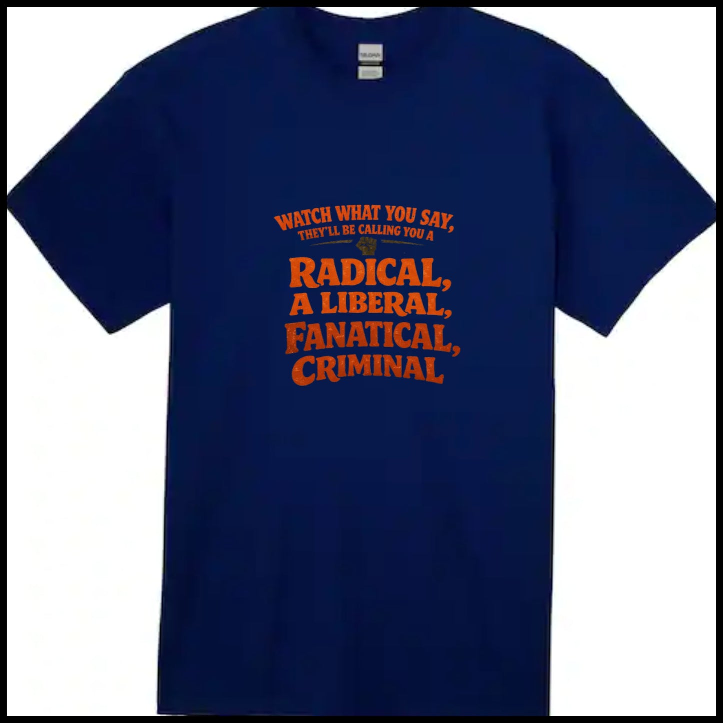 They'll be calling you a radical, liberal, fanatical, Criminal